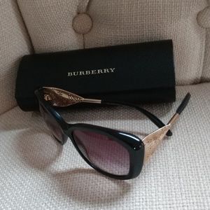 Authentic Burberry Sunglasses with Case